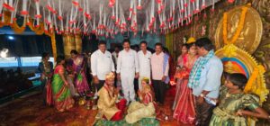 DCCB Director Mekala Mallibabu Yadav participated in many wedding auspicious events